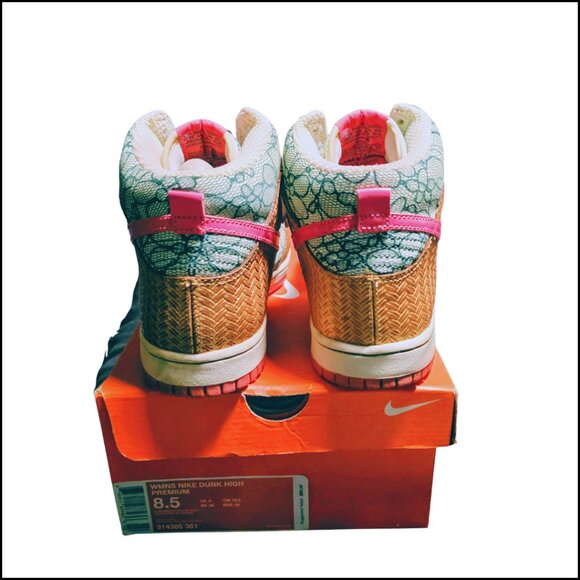 Rare Nike Dunk High Premium “Nori Desert Bloom” – Size 8.5 - Picture 5 of 5